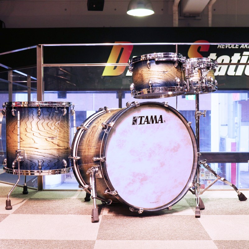 TAMA STAR Walnut Drum Kit - Indigo Japanese Sen Burst Finishの画像